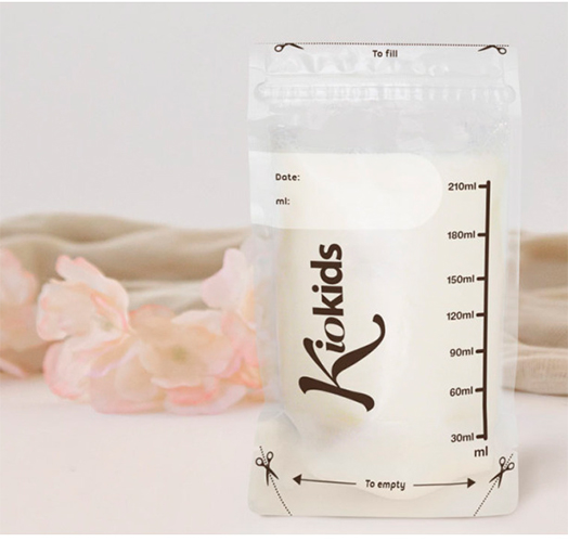 Bolsas almacenamiento de leche materna